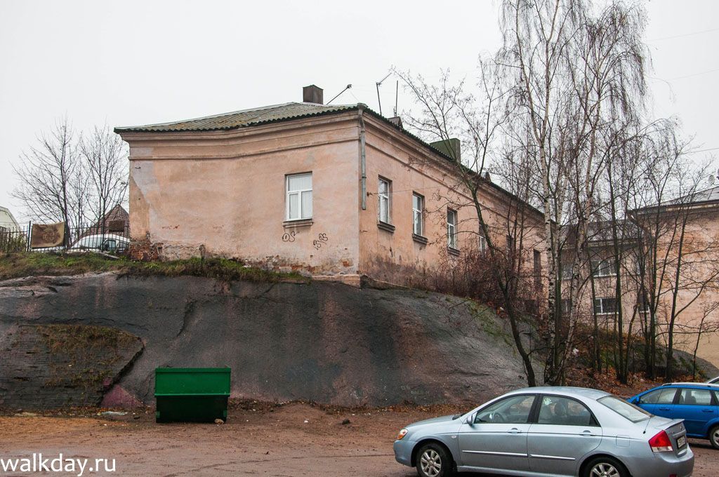 Дом на скале в Выборге. Дом на скале в Выборге.