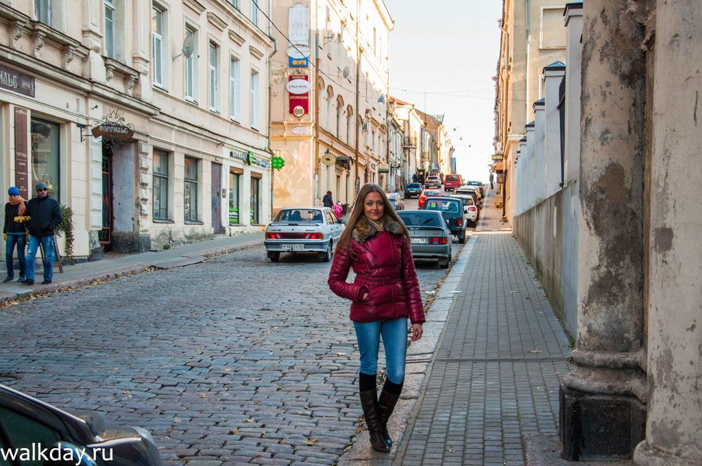 Старинная улица Крепостная, г. Выборг Выборг, Крепостная улица,