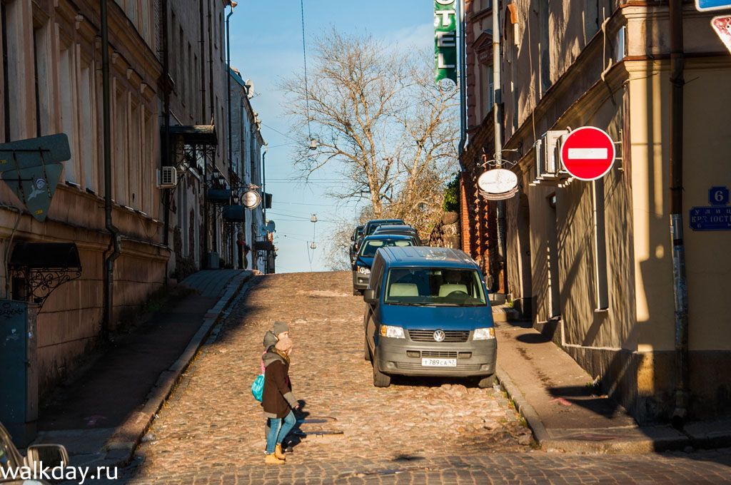 Улицы Старого города в Выборге Старинные улицы Выборга