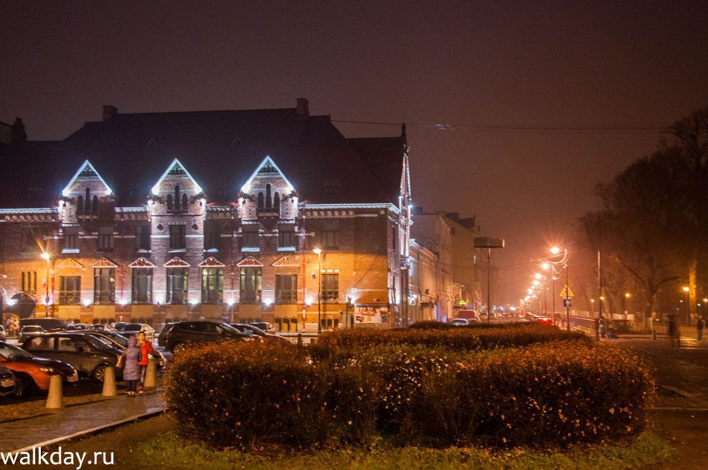 Улица вечернего Выборга Выборг вечером