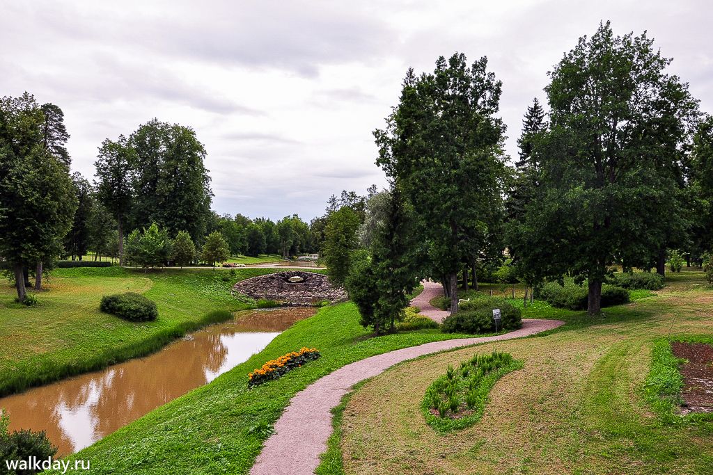 Английский парк в усадьбе Марьино.