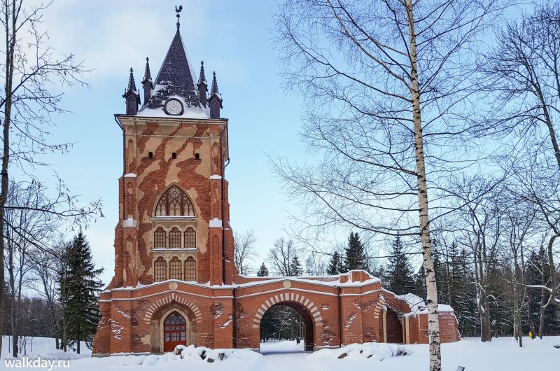 Александровский парк зимой