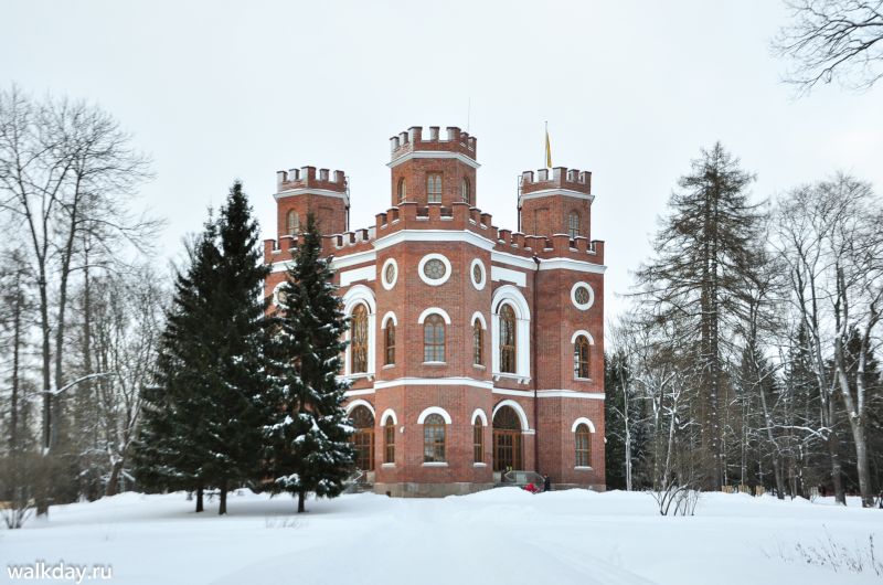 Александровский парк зимой