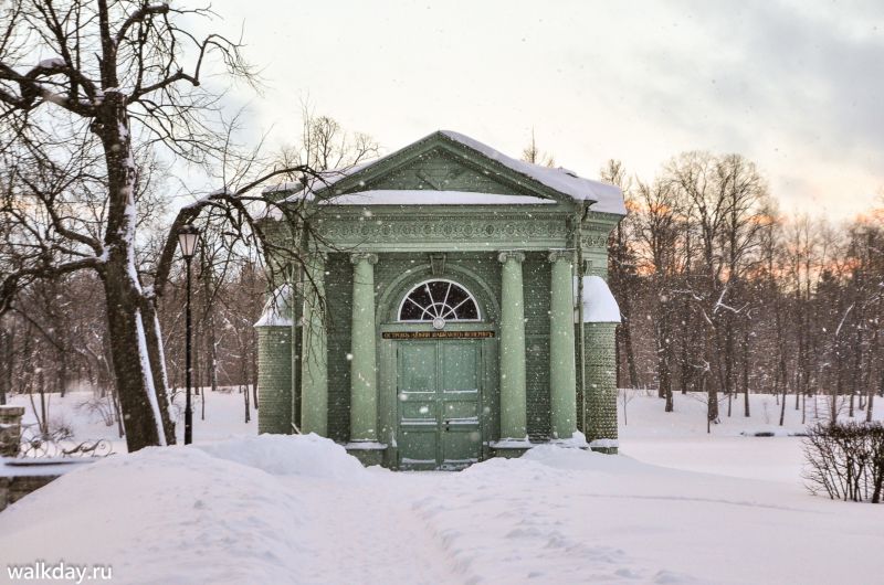 Гатчинский парк зимой