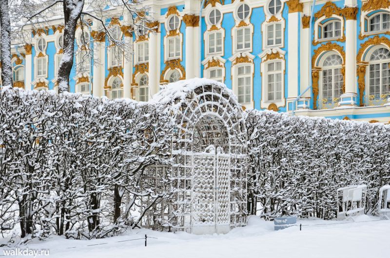 Екатерининский парк зимой