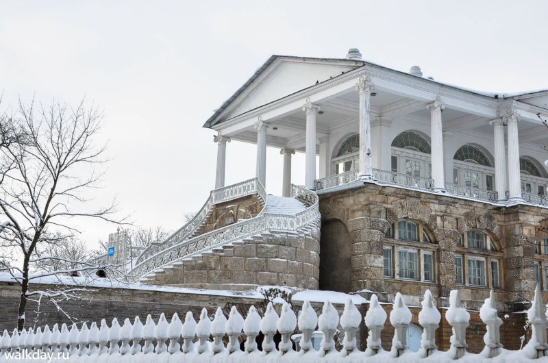 Екатерининский парк зимой