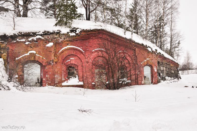 Пороховой погреб в крепости Тронгзунд